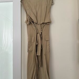 Stylish Tan Jumpsuit